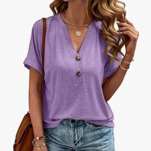 Purple Women's Casual Top NWOT - Small
